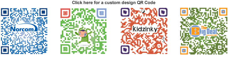Click here for a custom design QR Code